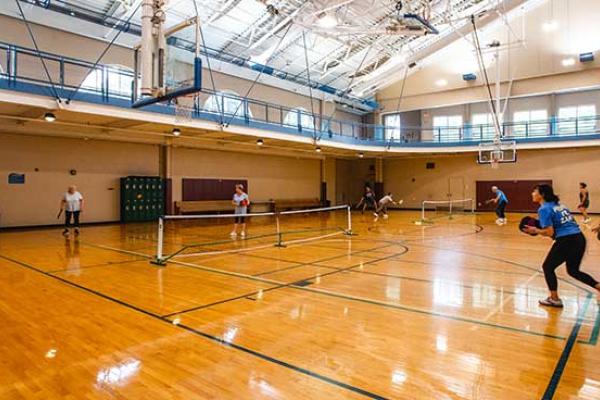 gym and courts